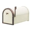 Coronado Mailbox With Antique Copper Accent