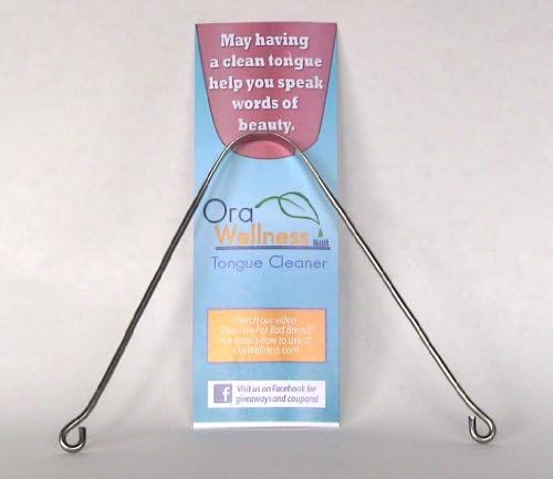 OraWellness tongue cleaner - stainless steel by OraWellness