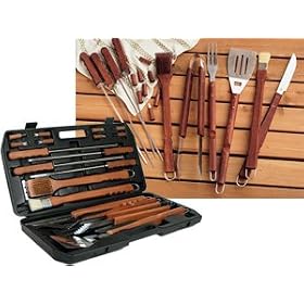 SCI Scandicrafts, Inc. R54 Barbecue Set in Carrying Case 18-pc. by SCI/Scandicrafts, Inc.