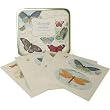 Cavallini butterfly butterflies 100 plus assorted stickers in tin