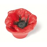 Siro Designs 101-102 Flowers 50MM Themed Knob - Red Poppy