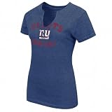 New York Giants Womens / Ladies Champions Swagger Split Neck T-shirt