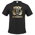 KOCH AUS LEIDENSCHAFT - GOLD - HERREN - T-SHIRT by Jayess Gr. S bis XXL