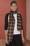 Plaid Check Long Flannel Scarf SHAWL 28 Colors Available. Stay warm this season with our team colored scarves. Many colors available. For school, college, teams and events.