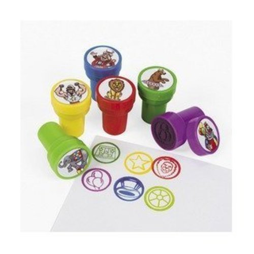 24 Carnival Character Stamps