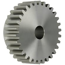Boston Gear Spur Gear, 14.5 Pressure Angle, Steel, Inch, 6 Pitch