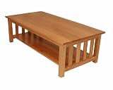 Medium Oak Coffe Table By Elite Furniture
