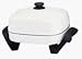 West Blend Housewares #72222 12" White Electric Skillet
