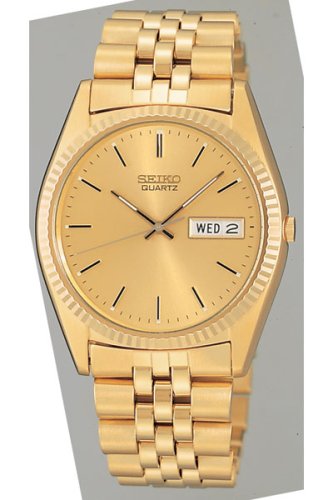 Mens Gold Bracelet Seiko Watch Mens Gold Bracelet Seiko Watch