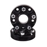 41E4CL aU2L. SL160  Rugged Ridge 15201.08 Black 1.50 Thick 5 on 4.5 Bolt Pattern Wheel Spacer Pair
