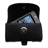 Horizontal Leather Case with Belt Clip/Loop for the HP iPAQ 510 Voice Messenger