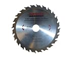 Avenger AV-54024-5 Cordless machine saw Blade, 5-3/8-inch by 24 tooth,20mm arbor with 10mm adpater bushing, C-2, ATB, 5-Blade pack