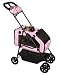 Pet Gear Travel System Pet Stroller, Pink