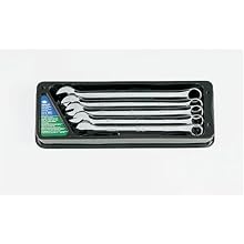 SK 86041 SuperKrome 5 Piece 12 Point 20-Millimeter to 24-Millimeter Long Pattern Combination Wrench Set