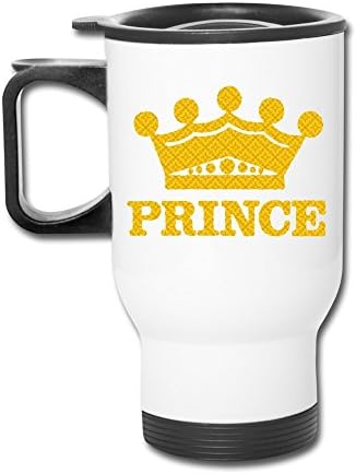 Aip-Yep Superior Prince Crown Vacuum Sealed Travel Mug White