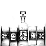 Engraved Taylor Decanter And Glasses Set