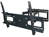 NEW Svelte Universal Dual Arm Swivel Swiveling Tilt Tilting Articulating Full Motion Cantilever Wall Mount Bracket For Fits Sony Bravia LED LCD VESA KDL-32EX700 KDL-32EX600 KDL-32EX500 KDL-32EX40B KDL-32EX400 KDL-32EX308 KDL-32BX300 KDL40EX400 KDL46EX400 KDL40EX500 KDL46EX500 KDL40EX600 KDL40EX700 KDL46EX600 KDL-46EX700 KDL-46NX800 KDL-40NX700 KDL-40EX40B KDL-55EX500 KDL-52NX800 KDL-52EX700