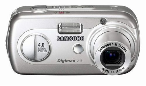 Samsung Digimax A400 Digital Camera Silver [4MP , 2.8 x Optical , 2.0 LCD]