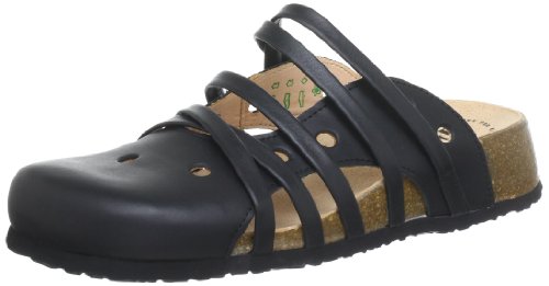 Think Womens Schlapfa Clogs And Mules Black Schwarz (schwarz 00) Size: 43