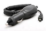 System-S Auto Ladekabel - KFZ Ladegerät - 12V Netzteil - Auto Ladeadapter für Sony Cybershot DSC-P41