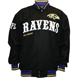 NFL Men's Baltimore Ravens First Down Wool Jacket (Black, Small) Amazon.com