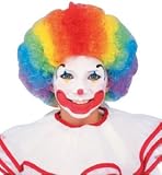Multi-Color Clown Wig Unisize Child Accessory