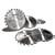 Denali 7 1/4-Inch 24T Professional Saw Blades, 5-Pack