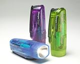 Outdoor Living : Freeplay X-Ray LED Wind-Up & Rechargeable Torch - Translucent Purple - 7 LED cluster