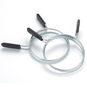 2-piece Double Loop Squeeze Hose Clamp for 4" Dust Collection Hose