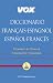 Vox Diccionario Francais-Espagnol/Espanol-Frances by Vox ISBN 0658009575