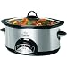 Kitchen & Housewares : Rival SCVP600-SS 6-Quart Smart-Pot Programmable Slow Cooker, Stainless Steel