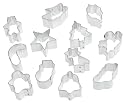 Harold's Kitchen Mrs. Anderson's 12-Piece Holiday Cookie Cutter Set