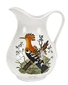 Portmeirion Birds of Britain Earthenware 2-Quart Ewer Pitcher