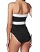 CIDEARY Women's One-piece Retro Vintage Monokinis Swimwear Swimsuit