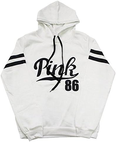 HARAJUKU Fashion Love Pink 86 Letter Print Teen Girls Clothes Hoody Sweatshirt