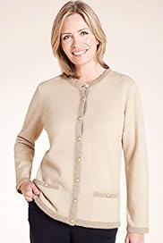 Classic Collection Pure Wool Tipped Cardigan