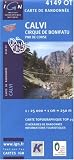 IGN 4149OT Calvi, Cirque de Bonifatu Weatherproof Map