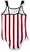 The Children's Place Girls' Americana 1 Piece Swim Suit