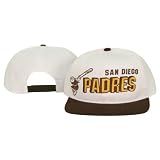 San Diego Padres Retro Flat Bill Snap Back Adjustable Baseball Hat