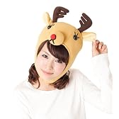 トナカイ帽子(ブラウン)