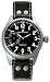 Chase-Durer Men's Warhawk Mechanical Black Dial Vintage Leather Watch #607.1BB-LEA