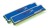 Kingston - KHX1600C9AD3B1K2/4G - Mémoire RAM - DDR3 1600 - 4 Go KVR CL9 HyperX Blu Kit2