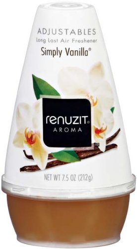 Image of Renuzit Vanilla Delight Adjustable Air Freshener, 7.5oz (12 pack)