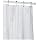 Croscill Fabric Shower Curtain Liner, White