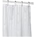 Croscill Fabric Shower Curtain Liner, White