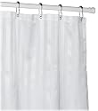 Croscill Fabric Shower Curtain Liner, White