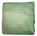 100% Dupioni silk floor box pillow