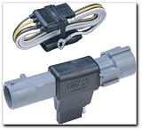 Hopkins Plug-In Simple 40125 T Connector Wiring Kit For Ford F150 '87-96, F250 Light Duty/F350 '87-98