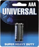 Universal Power Group D5931/D5331 AAA-2PK Super Heavy Duty Battery