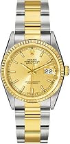 Rolex Oyster Perpetual Datejust Two-Tone 18kt Gold and Steel Mens Watch 116233CO